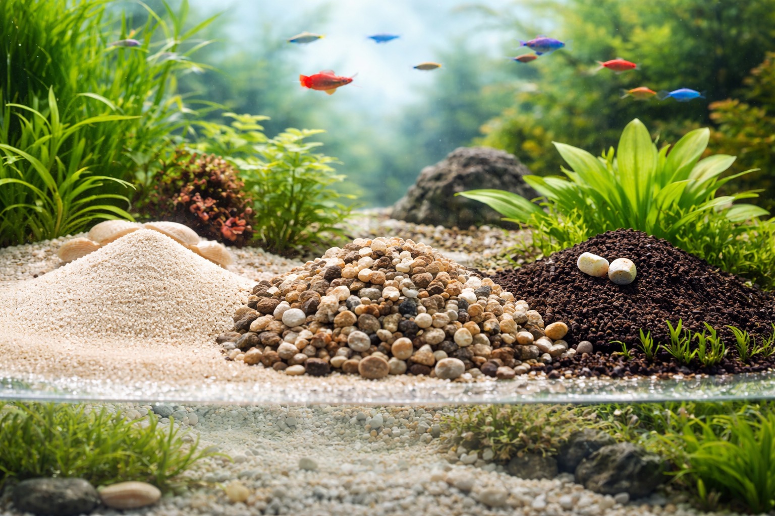 Грунт для аквариума