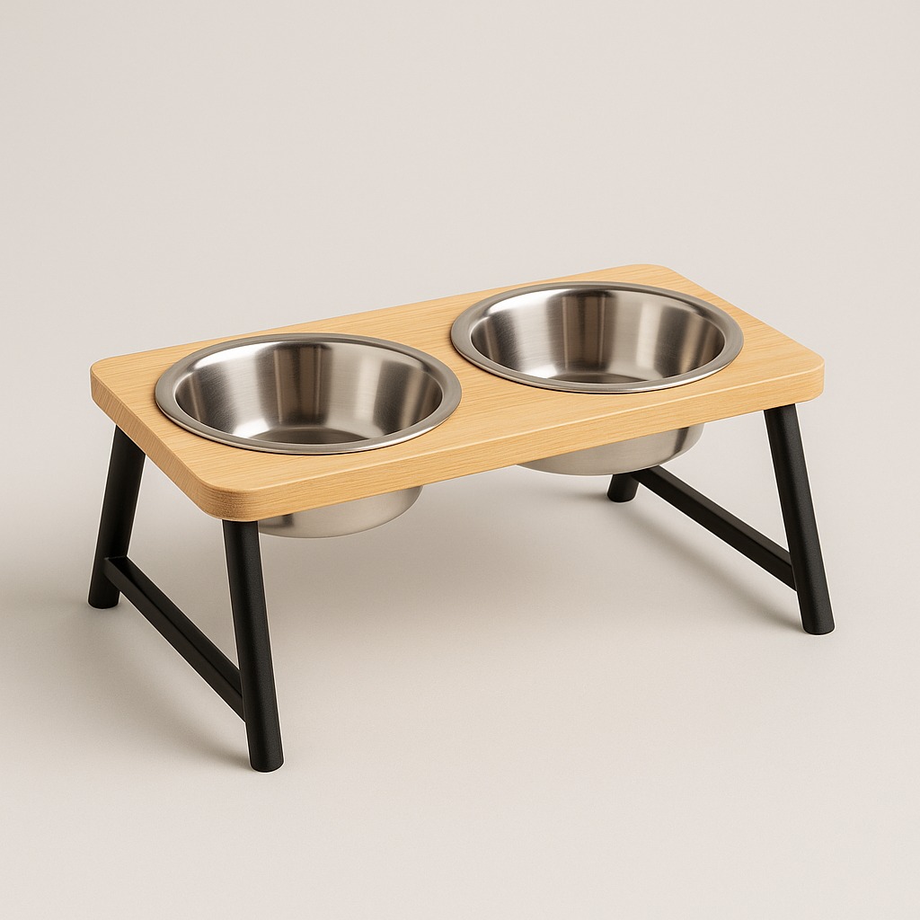 Миски на подставке для кошек