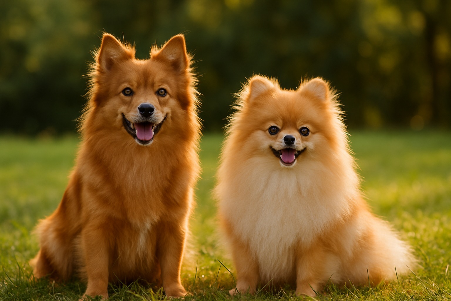 Шпиц (померанский и немецкий)