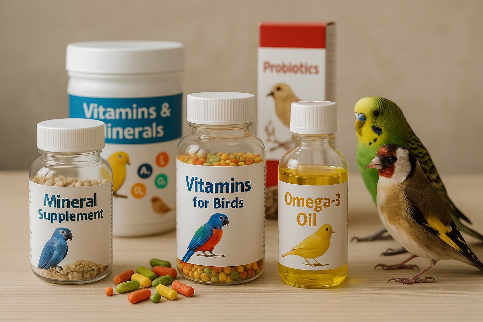Витамины для птиц