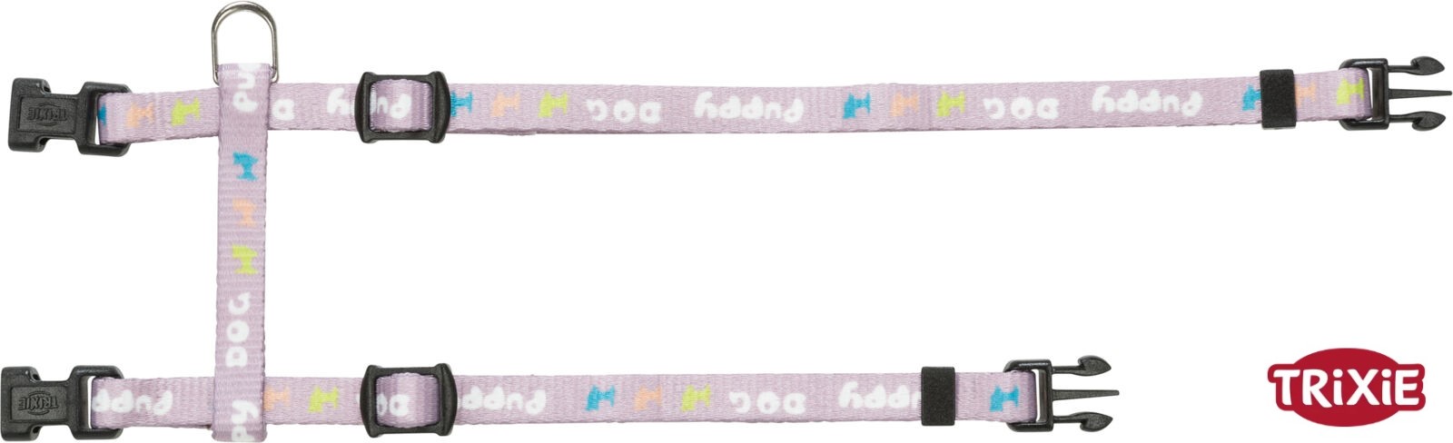Шлея с поводком для щенков TRIXIE Junior (светло-сиреневый)