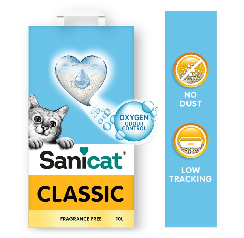Наполнитель минеральный Sanicat Classic unscented (без аромата)