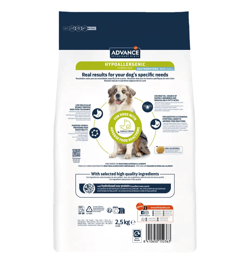 Сухой корм для собак Advance Veterinary Diets Hypoallergenic