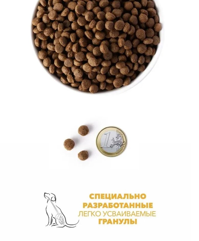 Сухой корм для взрослых собак AMBROSIA MEDITERRANEAN (утка)