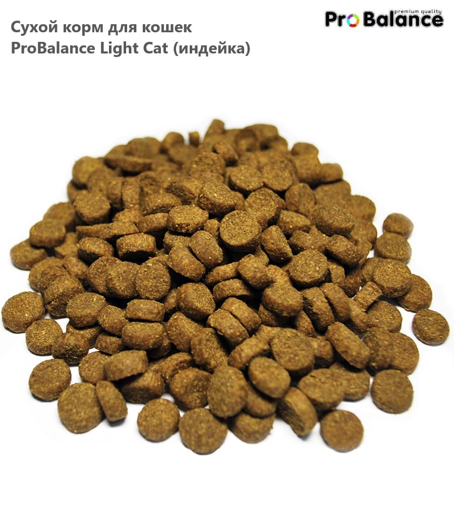 Сухой корм для кошек ProBalance Light Cat (индейка)