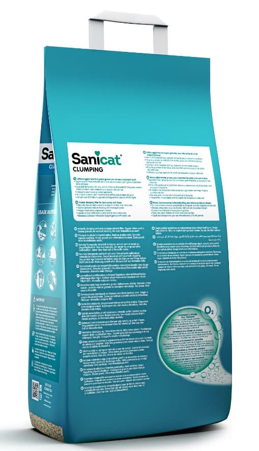 Наполнитель бентонитовый Sanicat Clumping Marseillе soap (аромат марсельского мыла)