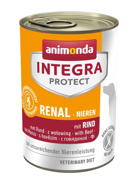 Консервы для собак Animonda INTEGRA Protect Renal при заболевании почек (говядина)