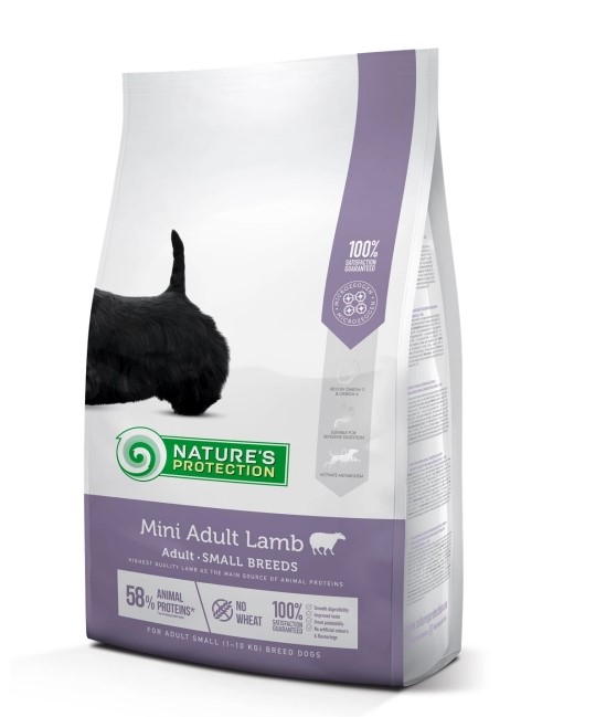 Сухой корм для собак Nature's Protection MINI ADULT LAMB (ягненок)
