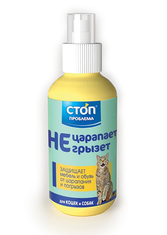 Спрей для кошек и собак Экопром СТОП-ПРОБЛЕМА Не царапает, не грызёт 