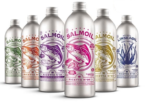 Лососевое масло NECON SALMOIL RICETTA 6