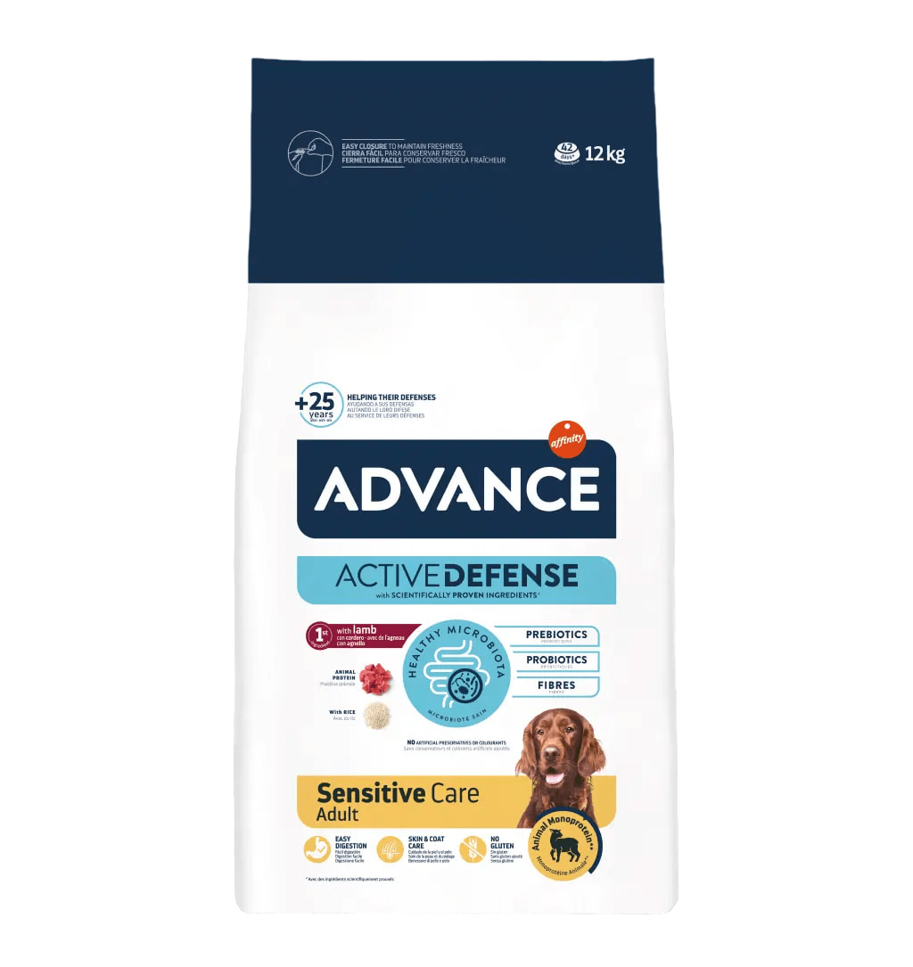 Сухой корм для собак Advance Dog Adult Sensitive (ягненок и рис)