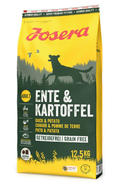 Сухой корм для собак Josera Ente & Kartoffel