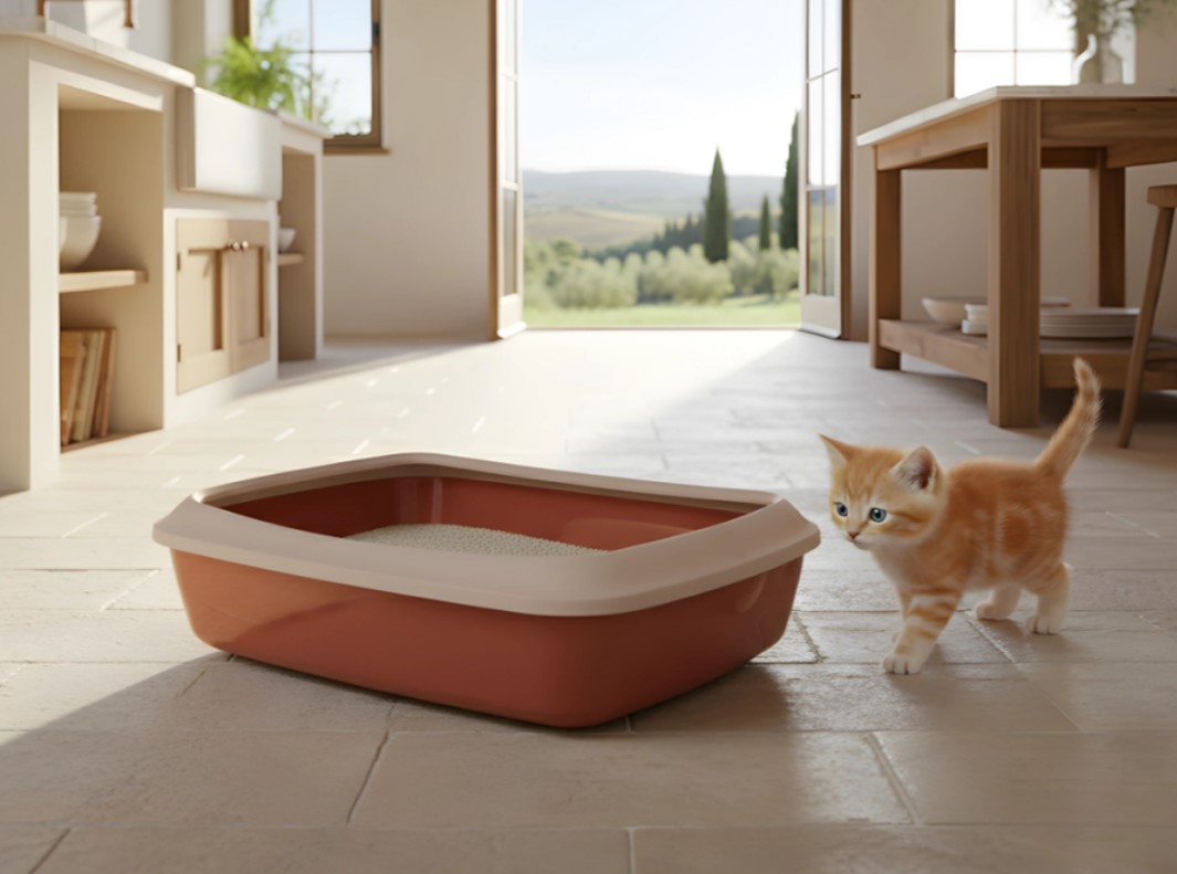 Туалет для кошек со съёмным ободом SAVIC "Iriz 50"