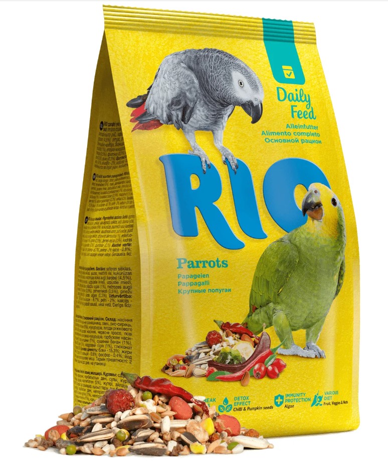 Корм для крупных попугаев RIO