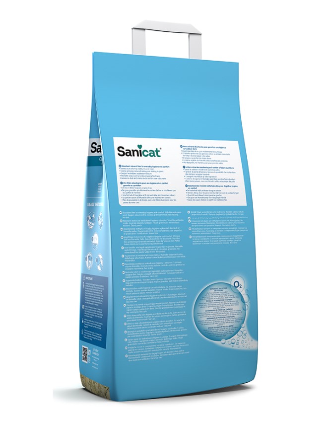 Наполнитель минеральный Sanicat Classic Marseille soap (аромат марсельского мыла)