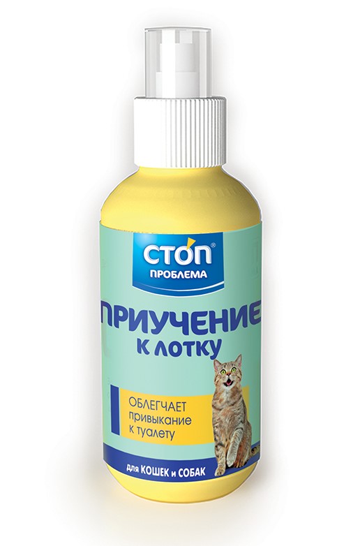 Спрей для кошек и собак Экопром СТОП-ПРОБЛЕМА Приучение к лотку 