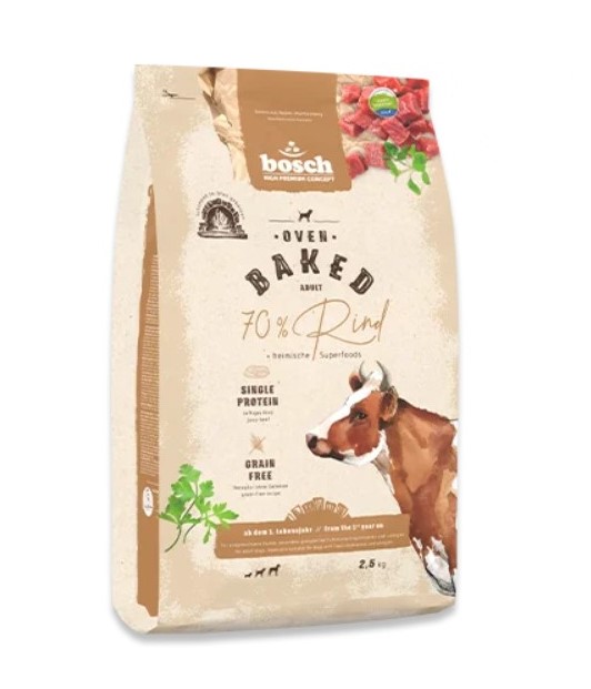 Сухой корм для собак Bosch Oven Baked (говядина)