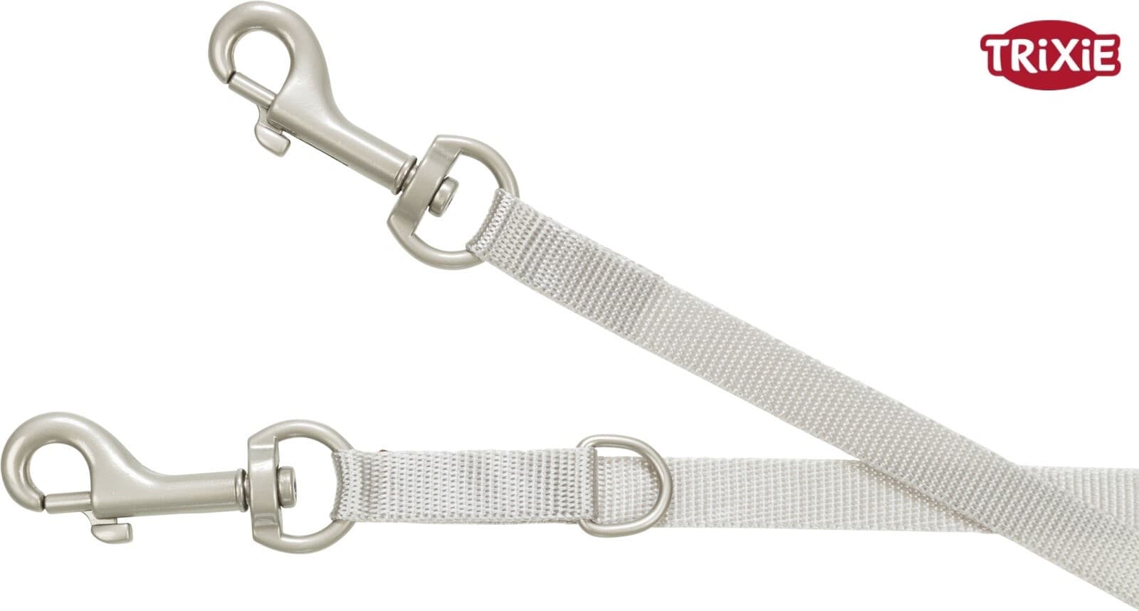 Шлея с поводком для щенков TRIXIE Junior-soft (светло-серый)