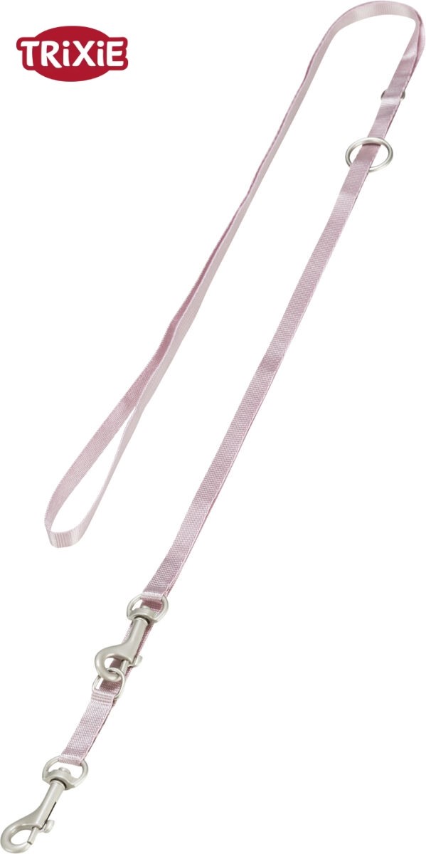 Шлея с поводком для щенков TRIXIE Junior-soft (светло-лиловый)