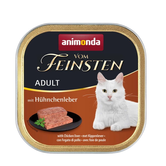 Влажный корм для кошек Animonda Vom Feinsten Adult (куриная печень)