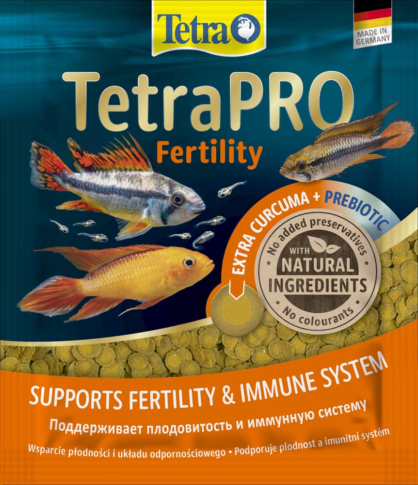 Корм для декоративных рыб TetraPRO Fertility для поддержания репродуктивных функций