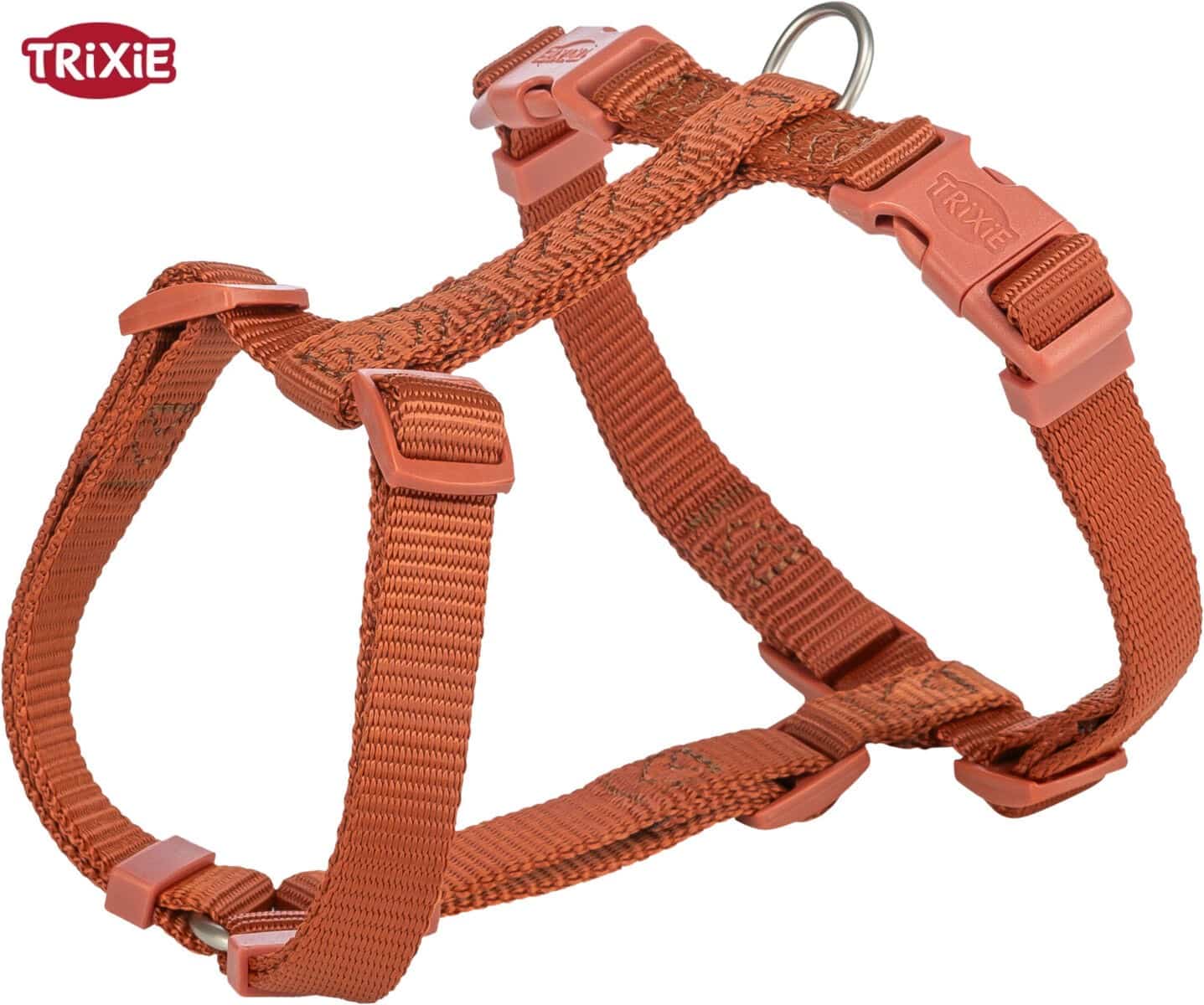 Шлея для собак TRIXIE Premium H-harness (рыже-коричневый)