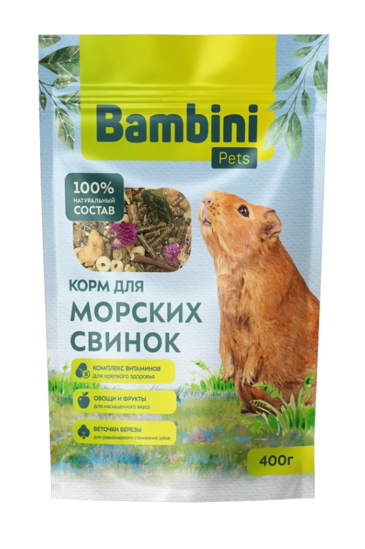 Корм для морских свинок Bambini Pets