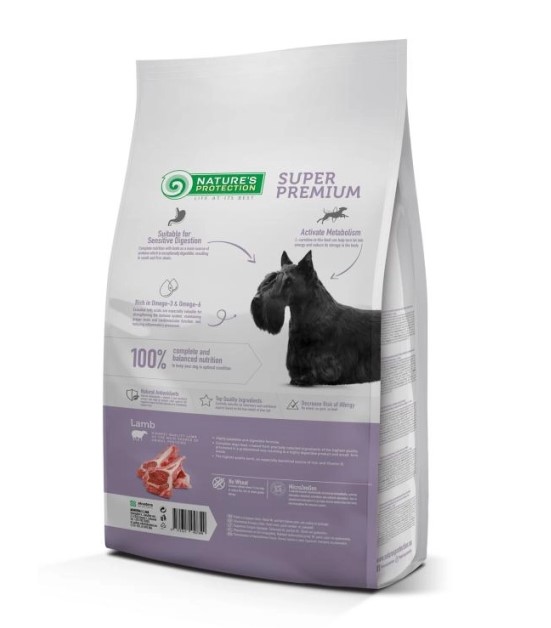 Сухой корм для собак Nature's Protection MINI ADULT LAMB (ягненок)