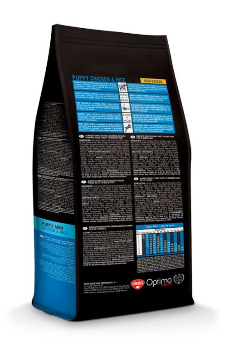 Сухой корм для щенков мини пород Optima Nova Puppy Mini Chicken & Rice (800 гр.)