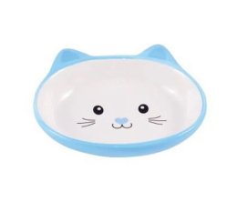 Миска для кошек Mr.Kranch керамическая Мордочка кошки 160 мл.