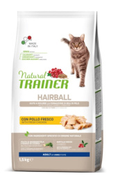 Сухой корм для кошек Trainer Natural Adult Hairball (курица)