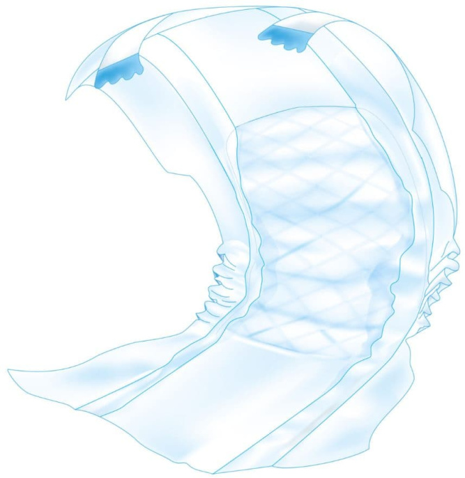 Подгузники для кобелей TRIXIE 12 шт (M-L, 46-60 см)