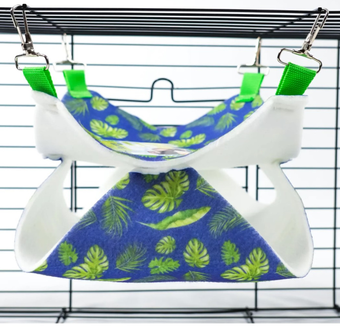 Гамак подвесной для грызунов и хорьков Bambini Pets Двухуровневый