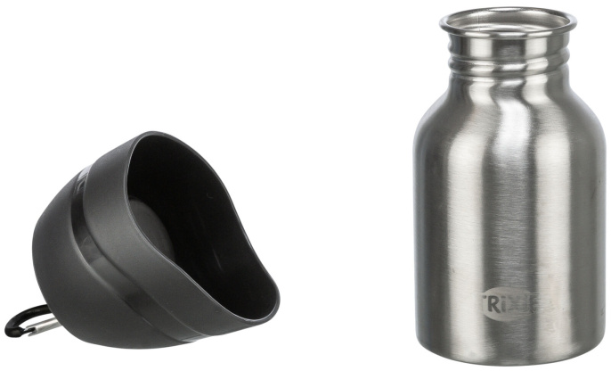 Бутылка дорожная с миской TRIXIE (300 мл.)