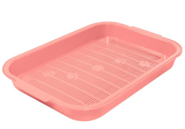 Туалет для кошек с сеткой Gamma Колор 380х280х55 мм