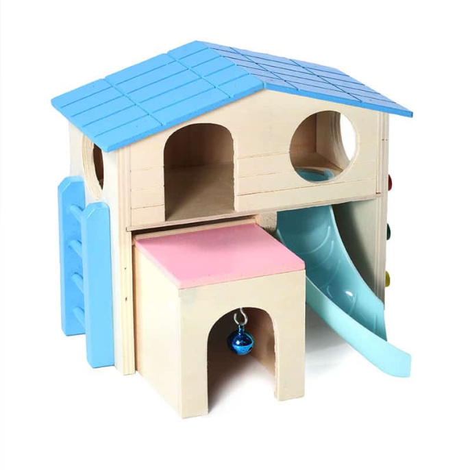 Игровой комплекс для мелких животных Little Town Раздолье Triol  (170 х 150 х 160 мм)