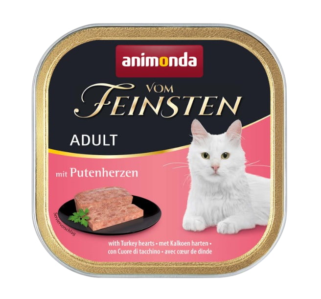 Влажный корм для кошек Animonda Vom Feinsten Adult (сердце индейки) (100 гр.)