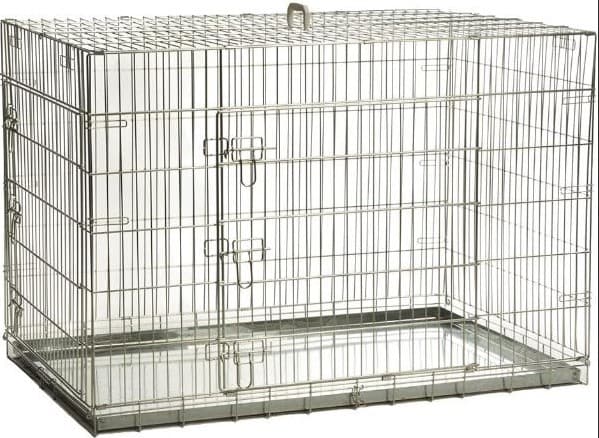 Beeztees Клетка складная с 2-мя дверцами (109х69х75 см)