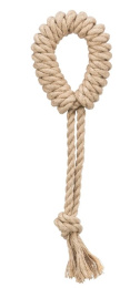 TRIXIE Игрушка для собак Веревка с кольцом, 32 см