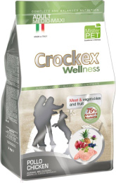 Сухой корм для собак Crockex Wellness Adult Dog Medium/Maxi (курица и рис)