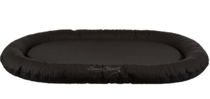 TRIXIE Лежак с бортиком для собак Samoa Classic (серый) (80 х 60 см)