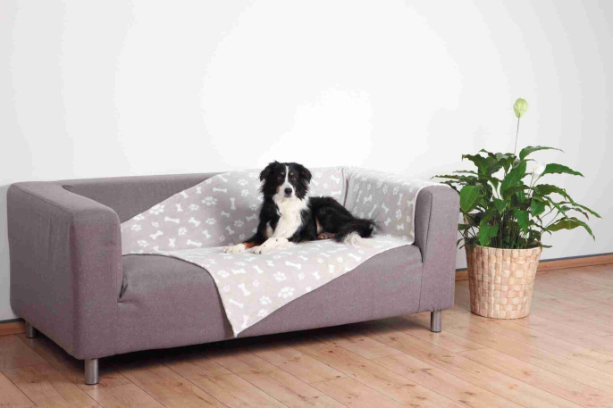 Подстилка TRIXIE "Kenny" плюш, бежевый (75х50 см)