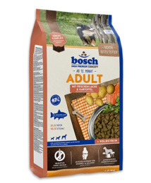 Сухой корм для собак Bosch Adult (лосось с картофелем)