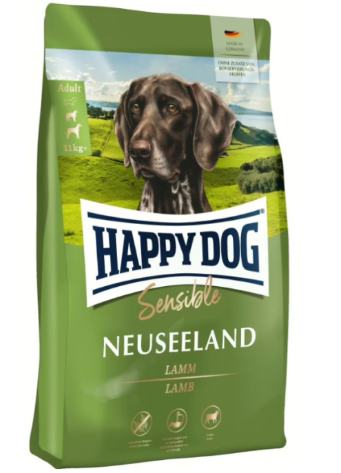 Сухой корм для собак HAPPY DOG Supreme Sensible Neuseeland (ягненок) (4 кг)