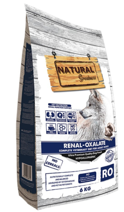 Сухой корм для собак Natural Greatness RENAL OXALATE Vet Diet Adult (индейка, голубая рыба) (6 кг)
