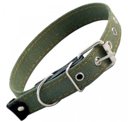 Брезентовый ошейник для собак Gamma