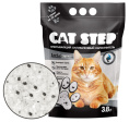 Cat Step Наполнитель впитывающий силикагелевый CAT STEP Arctic Black&White (3,8 л)