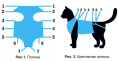 Послеоперационная попона для кошек