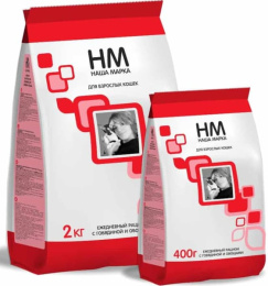 Сухой корм для кошек Наша Марка (говядина, овощи)