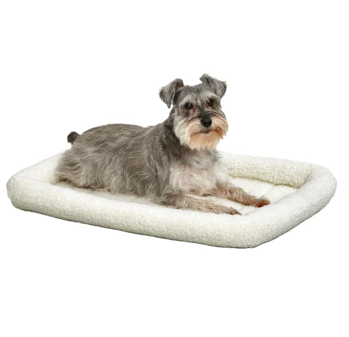 Лежанка для собак и кошек MidWest Pet Bed (белый)